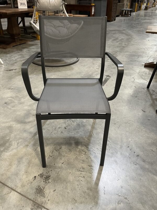 Charcoal Outdoor Dining Chair