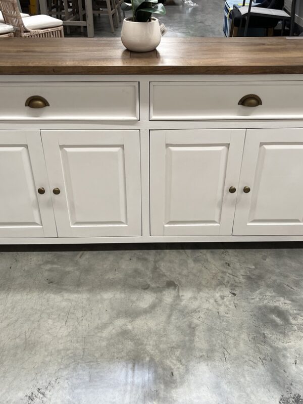 Elegant Natural & White Buffet
