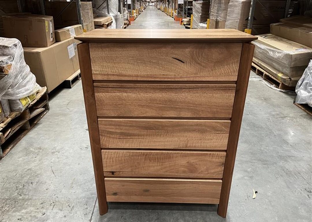 5 Drawer Premium Timber Tallboy