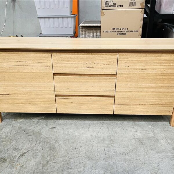 Natural Messmate 2 Door, 3 Drawer Buffet