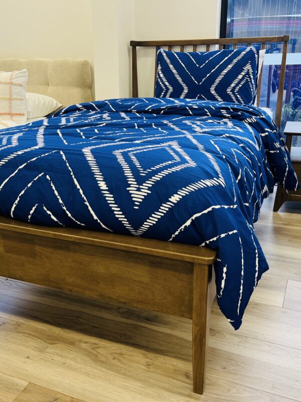 Walnut Timber King Single Bed