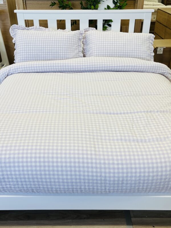 White Queen Slat Bed