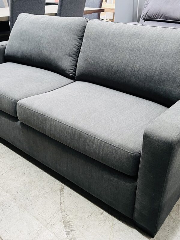 Charcoal Fabric Pull Out Sofa Bed