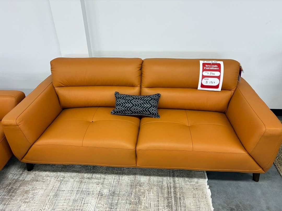3 + 2 SEATER LOUNGE SUITE – TANGERINE2