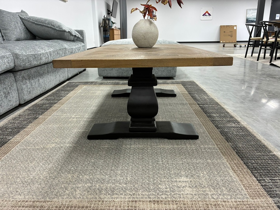 COFFEE TABLE – OAK BLACK2