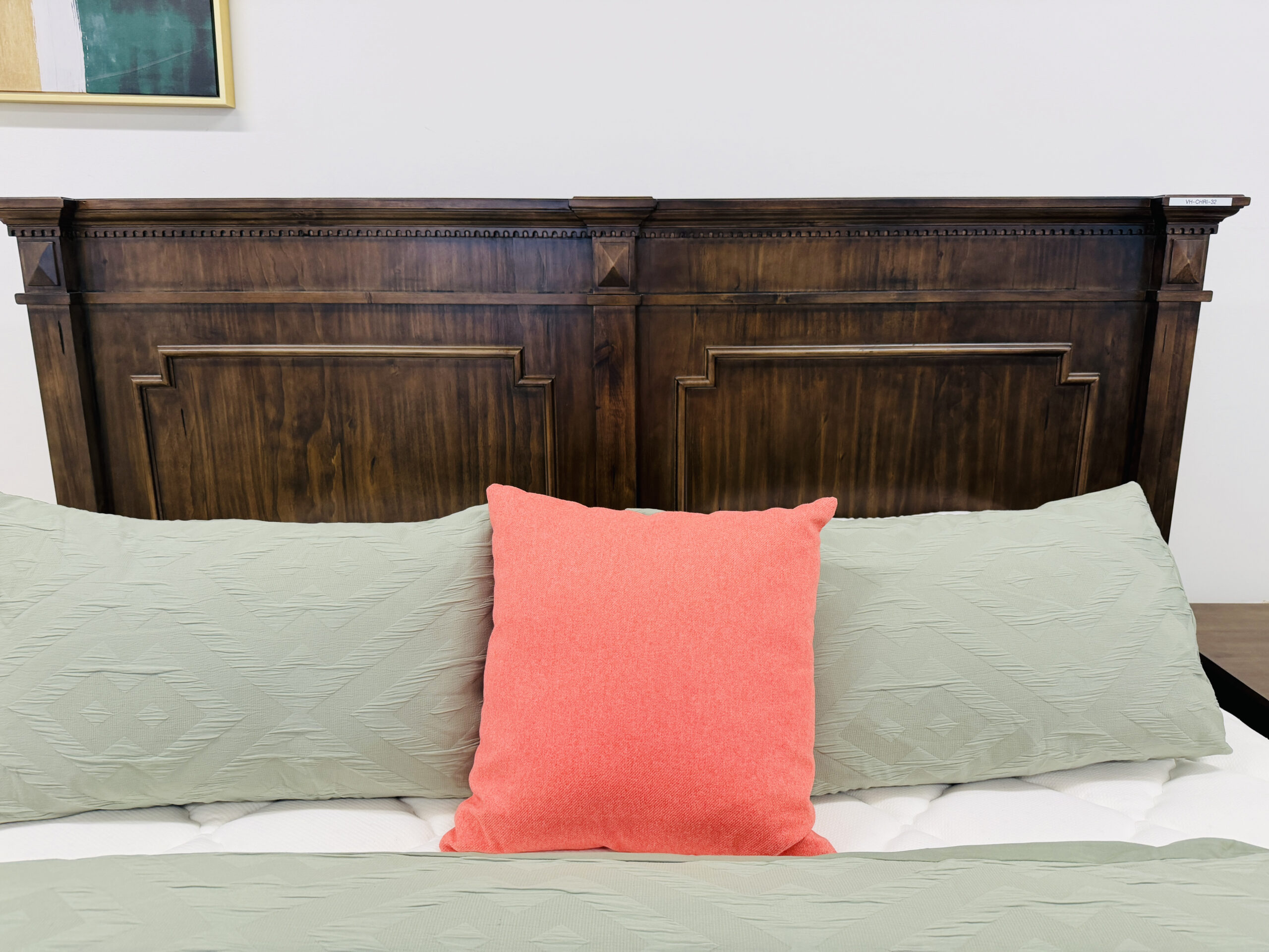 Chocolate Timber Elegant King Bed 3