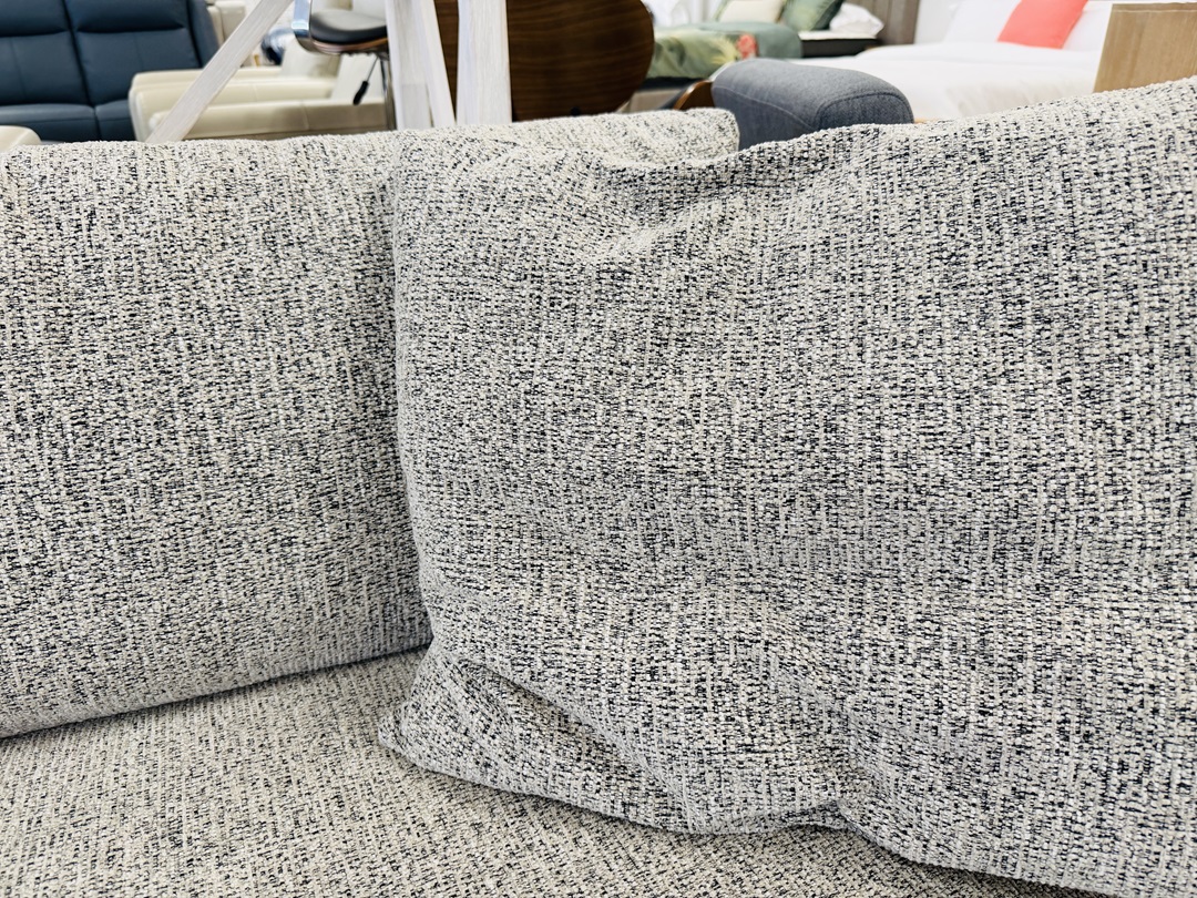 Premium Pepper Fabric 3 Seater Sofa 3