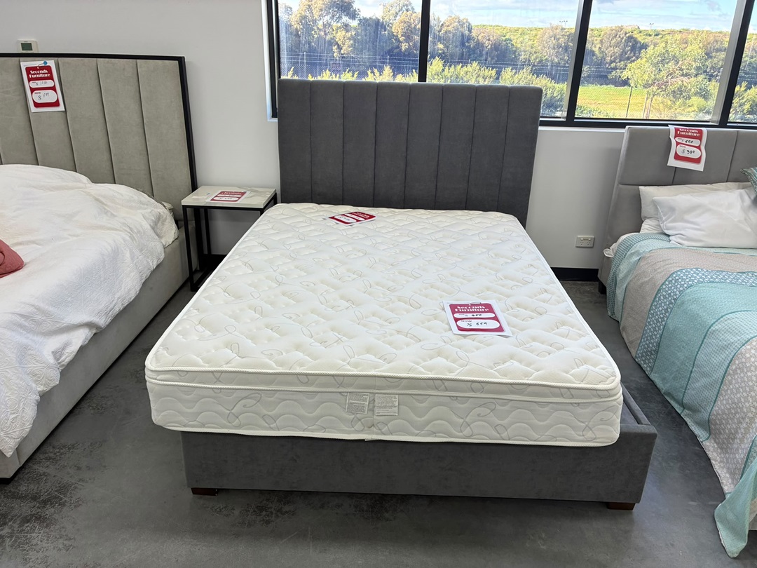 Queen Gaslift Storage Bed – Dark Grey3