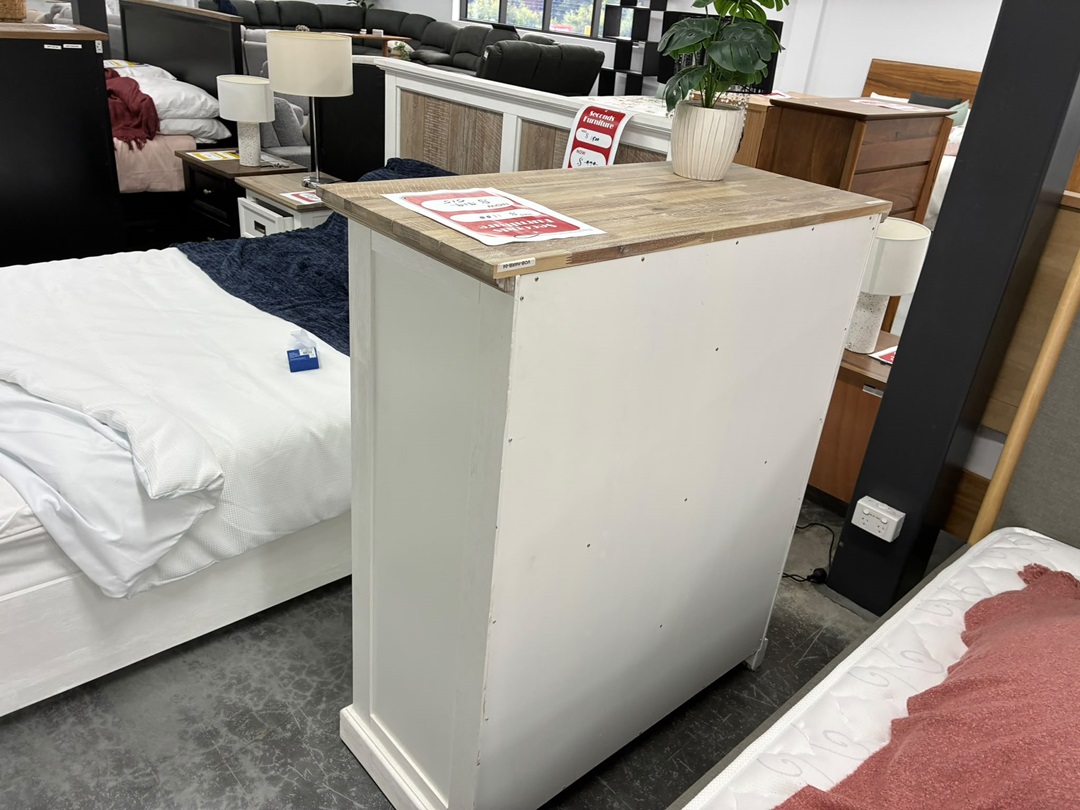 ✨ 2 Drawer Over 3 Drawer Tallboy – Solid Acacia2