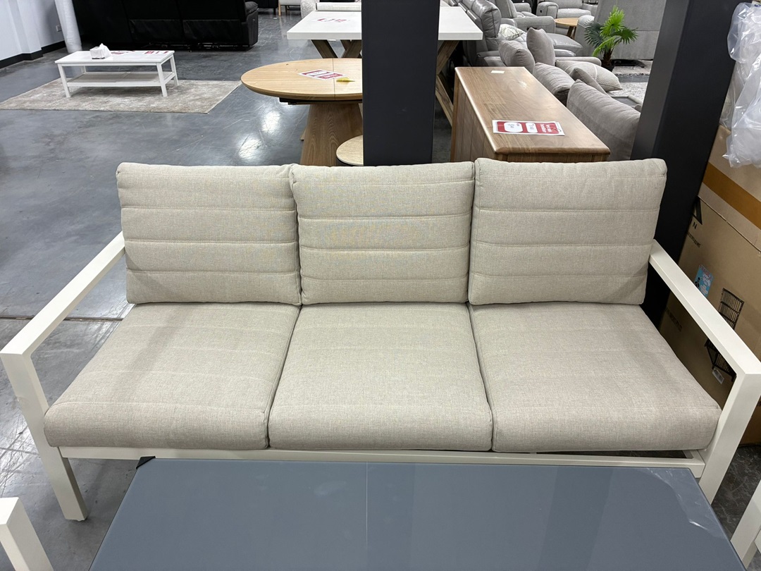 🌿 4 Piece Outdoor Sofa Set – Cream1