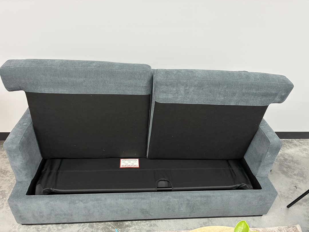 🛋️ 2.5 Seater Sofa Bed – Siara Licorice2