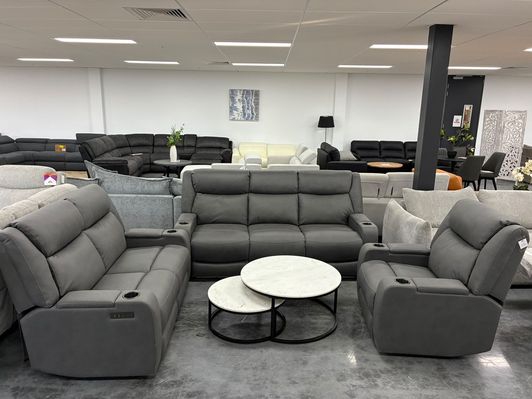 🛋️ 3 + 2 + 1 Seater Electric Recliner Suite