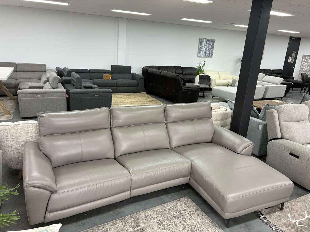 🛋️ Leather Electric Recliner Chaise Lounge – LHF1
