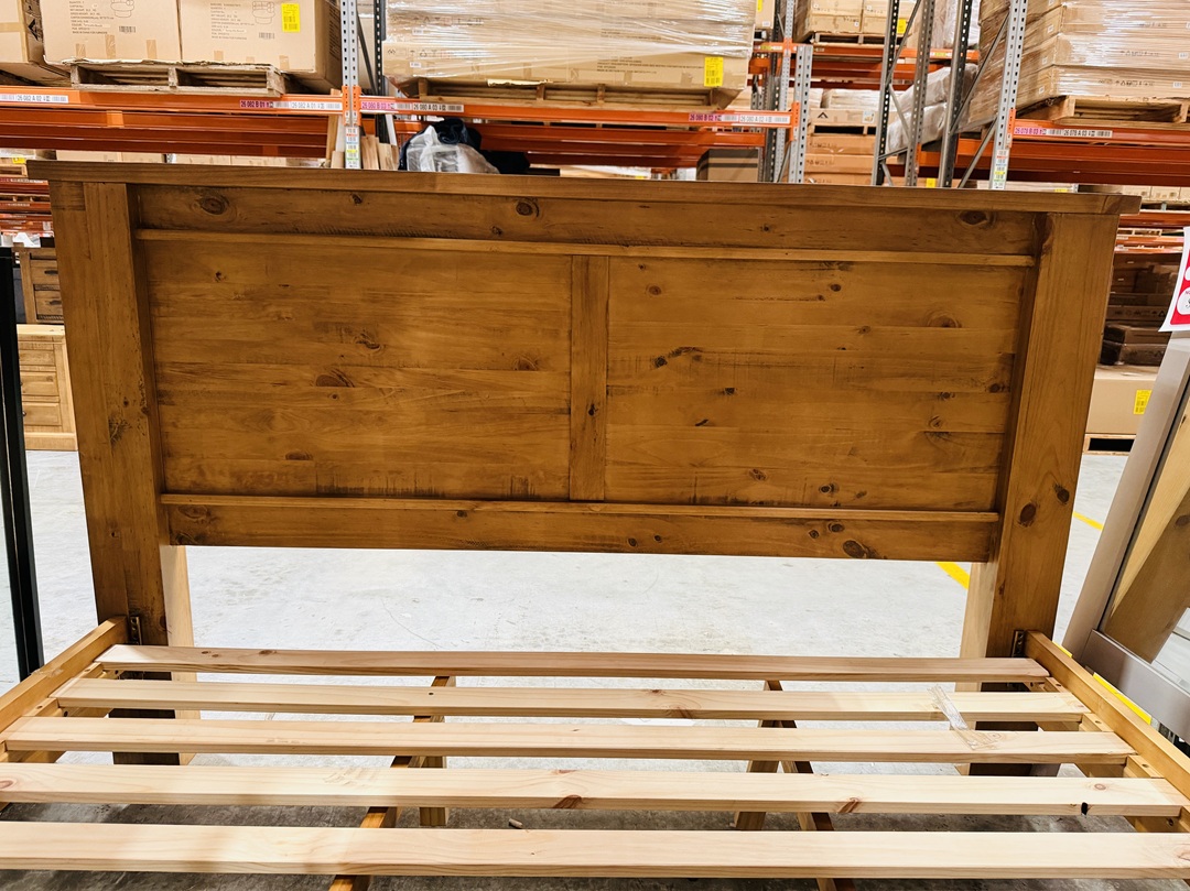 Chestnut Timber King Bed 3