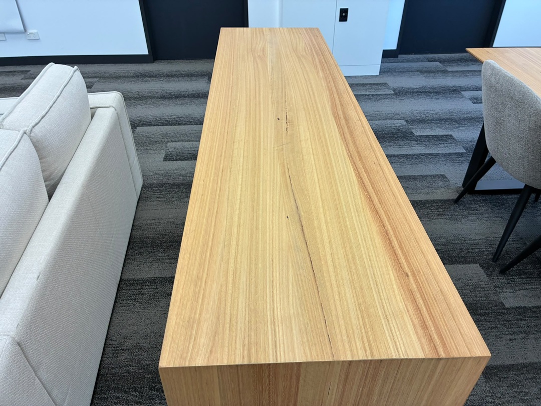 ✨ 2 Door & 3 Drawer Buffet – Natural1