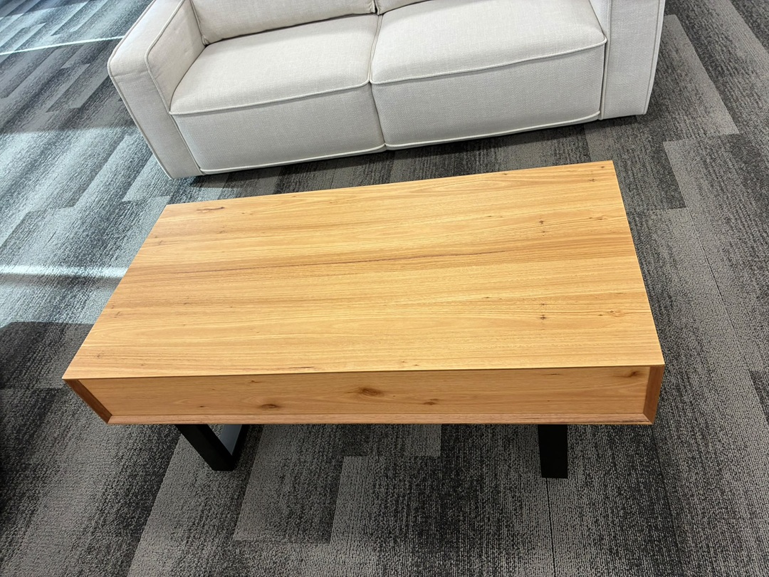✨ 2 Drawer Coffee Table – Natural1