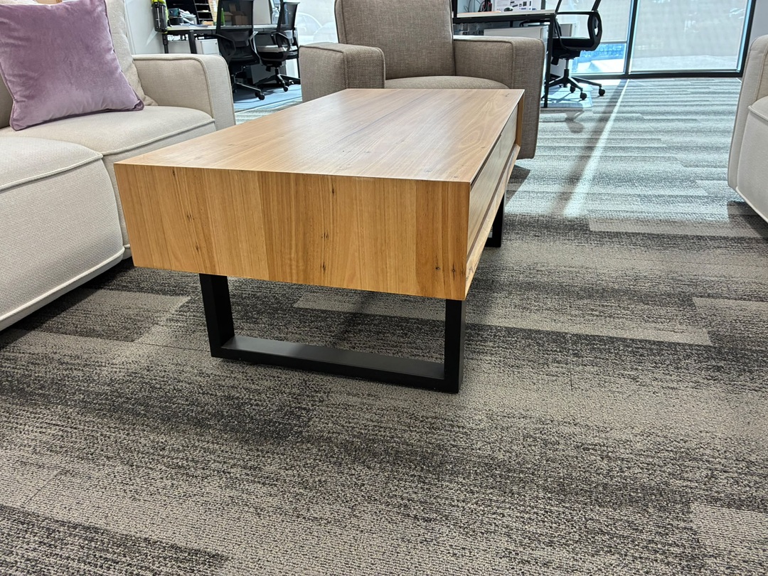 ✨ 2 Drawer Coffee Table – Natural3