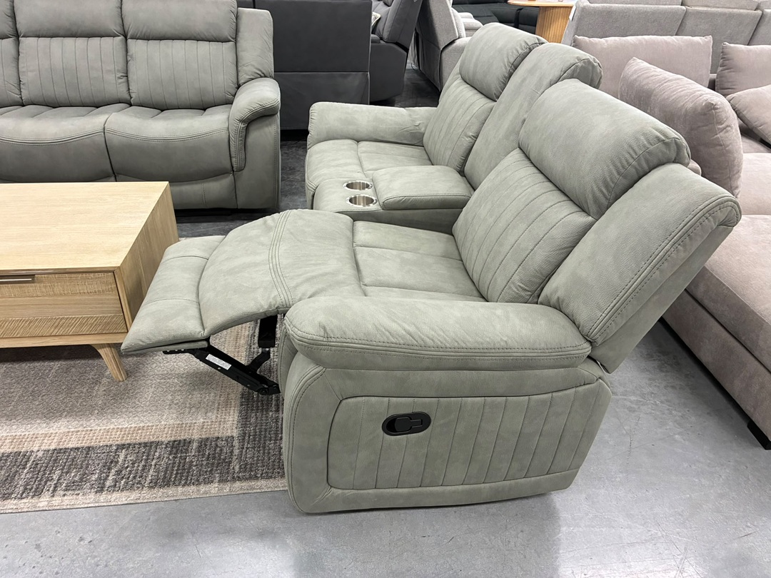 🛋️ 3+2+1 Manual Recliner Lounge Suite with Storage – Sample Unit3