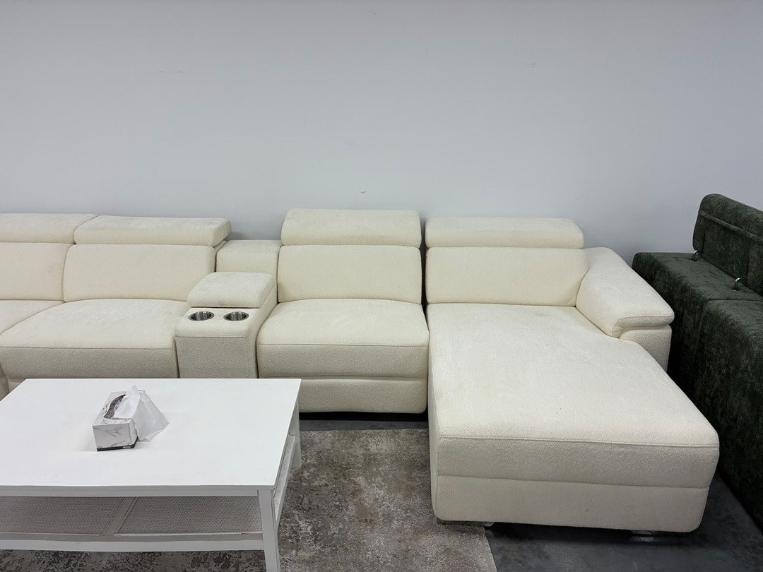 🛋️ Luciano Modular Fabric Lounge Suite – Beige8