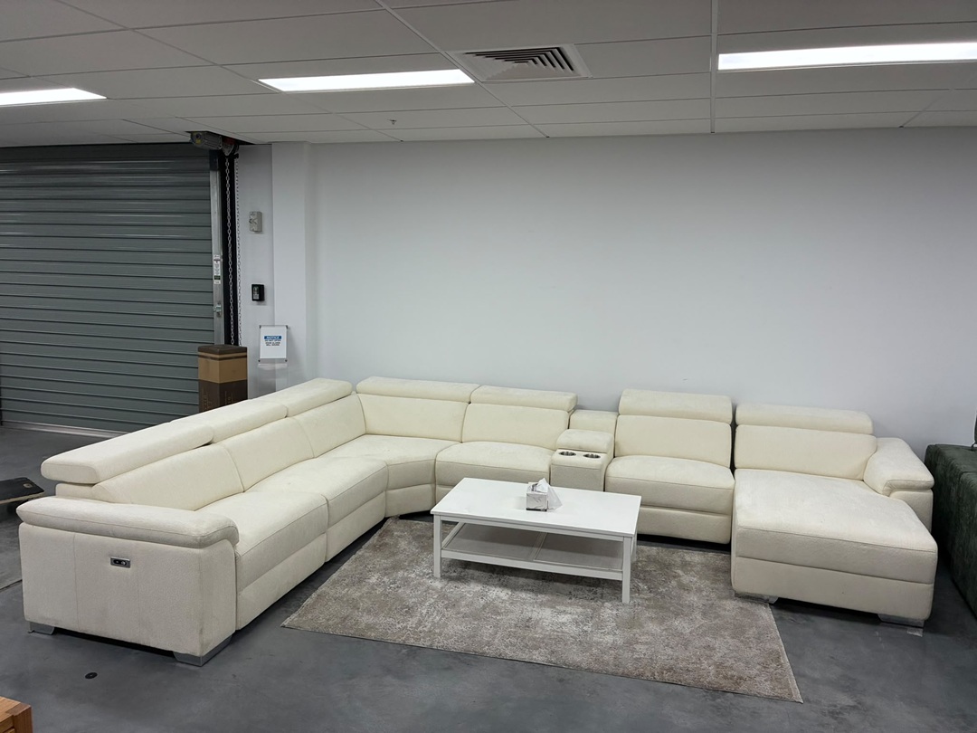 🛋️ Luciano Modular Fabric Lounge Suite – Beige9