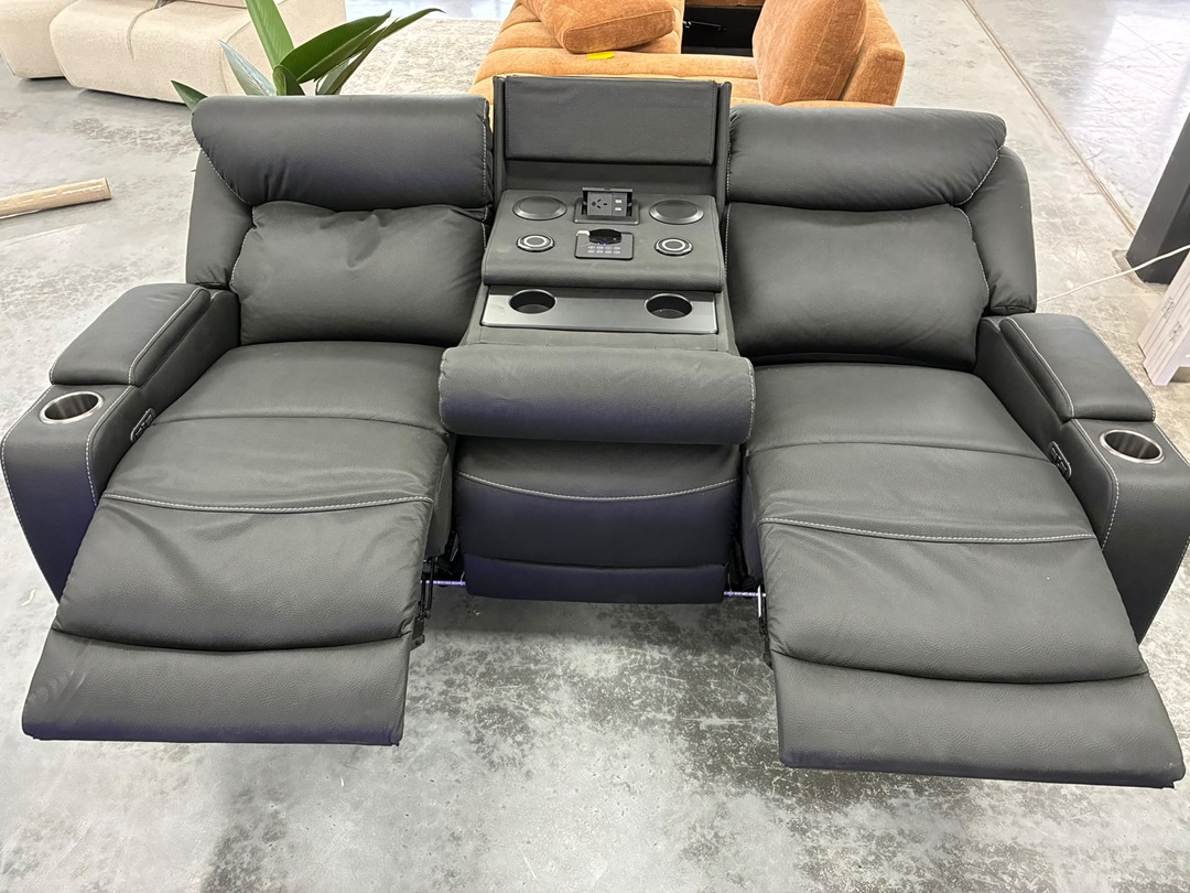 🎬 3+2+1 Electric Recliner Cinema – Black2